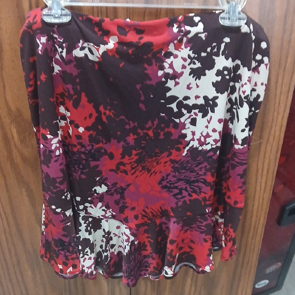 Floral Off-Shoulder Skirt
